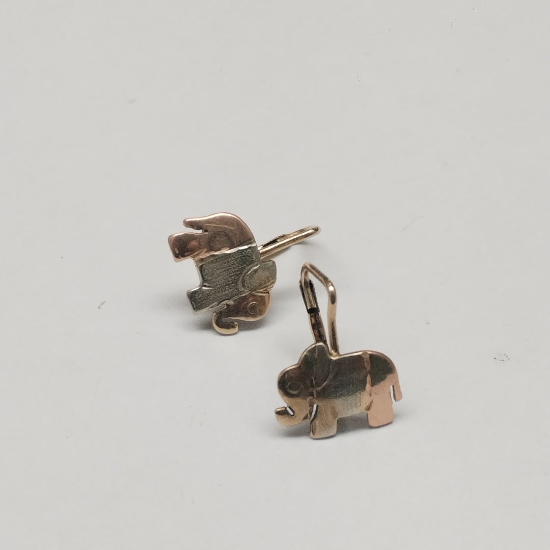 ARETES PAR ORO 10 K 1.5 GRMS (SEMINUEVO)