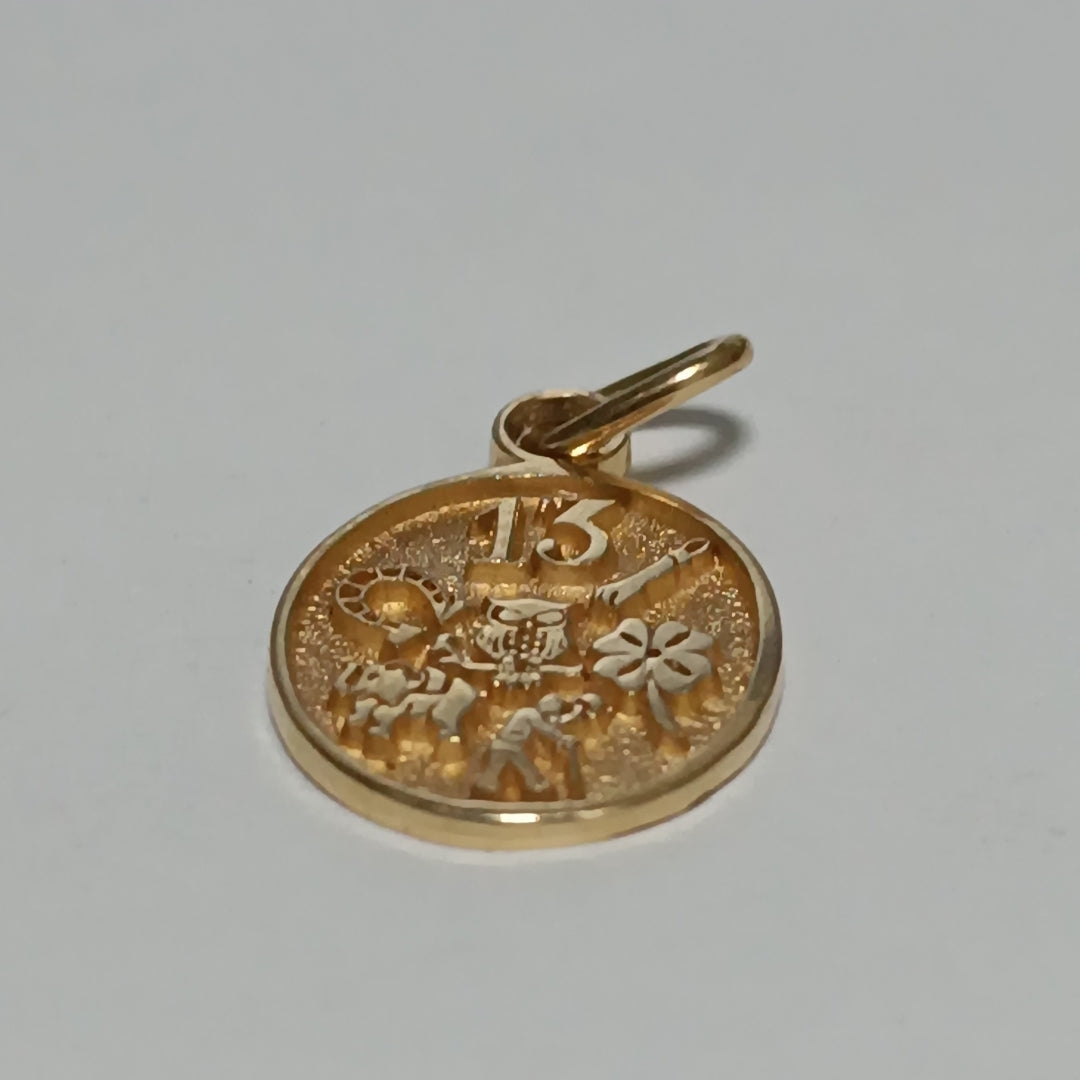 DIJE ORO 14 K 1.6 GRMS (SEMINUEVO)
