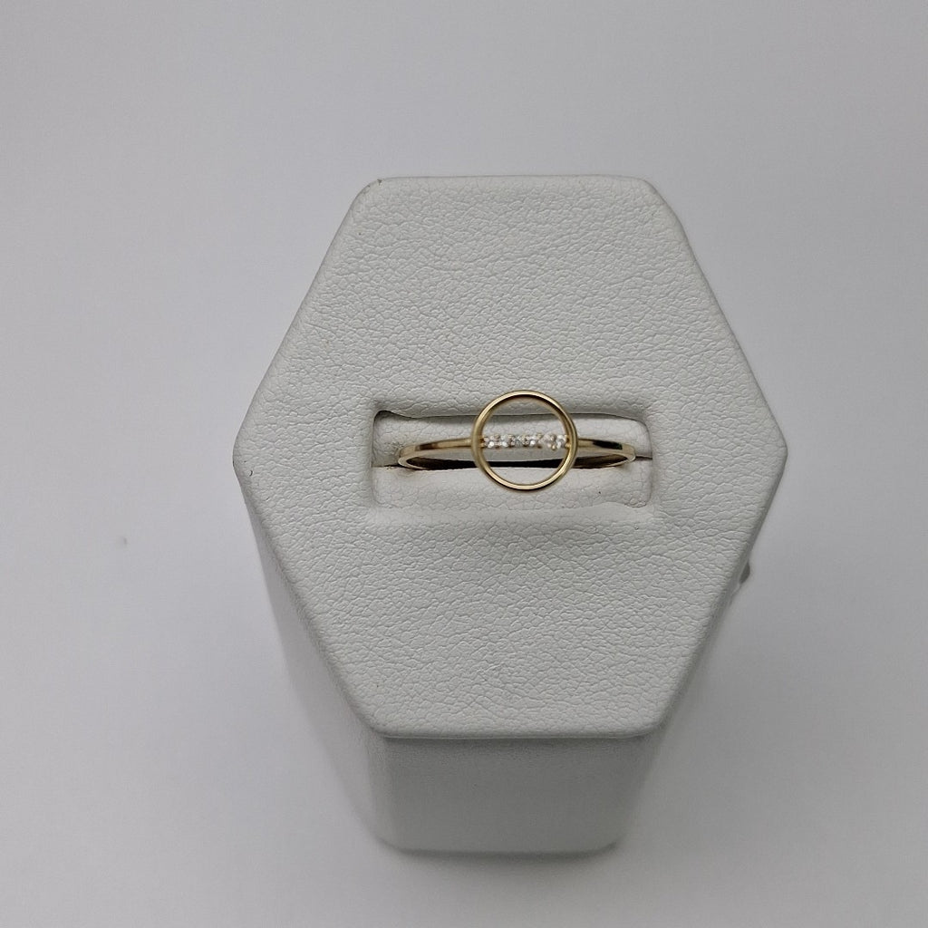 ANILLOS DAMA ORO 14K 0.7 (NUEVO)