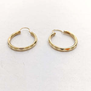 ARRACADAS PAR ORO 14 K 2,10 GRMS (SEMINUEVO)