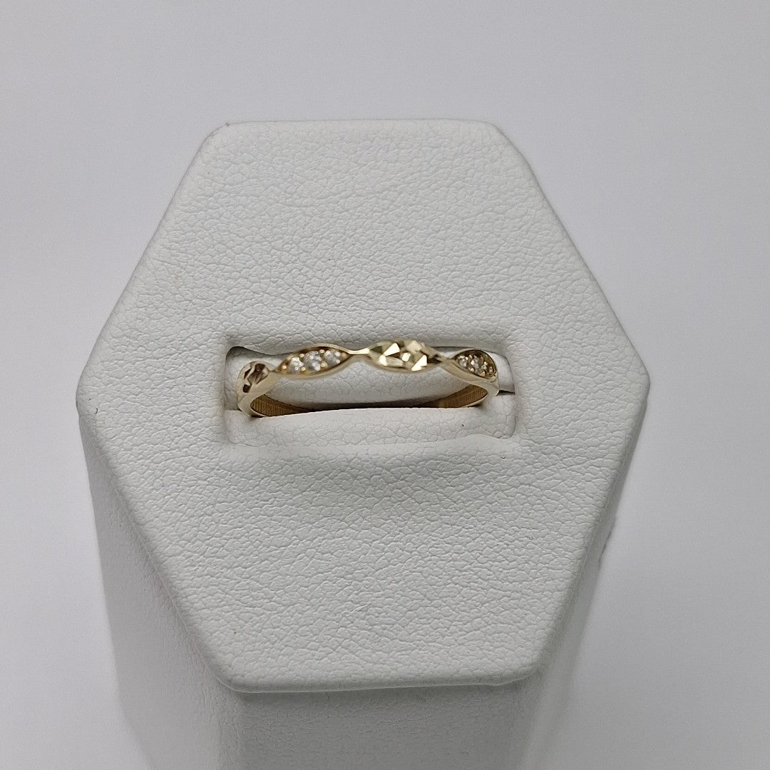 ANILLOS DAMA ORO 14K 0.8 (NUEVO)