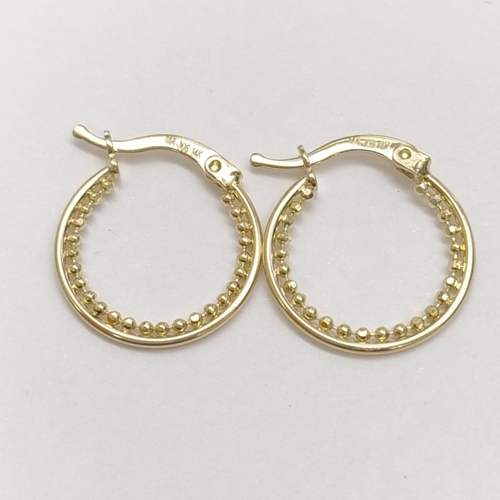 ARRACADAS ORO 14K 1.7 (NUEVO)