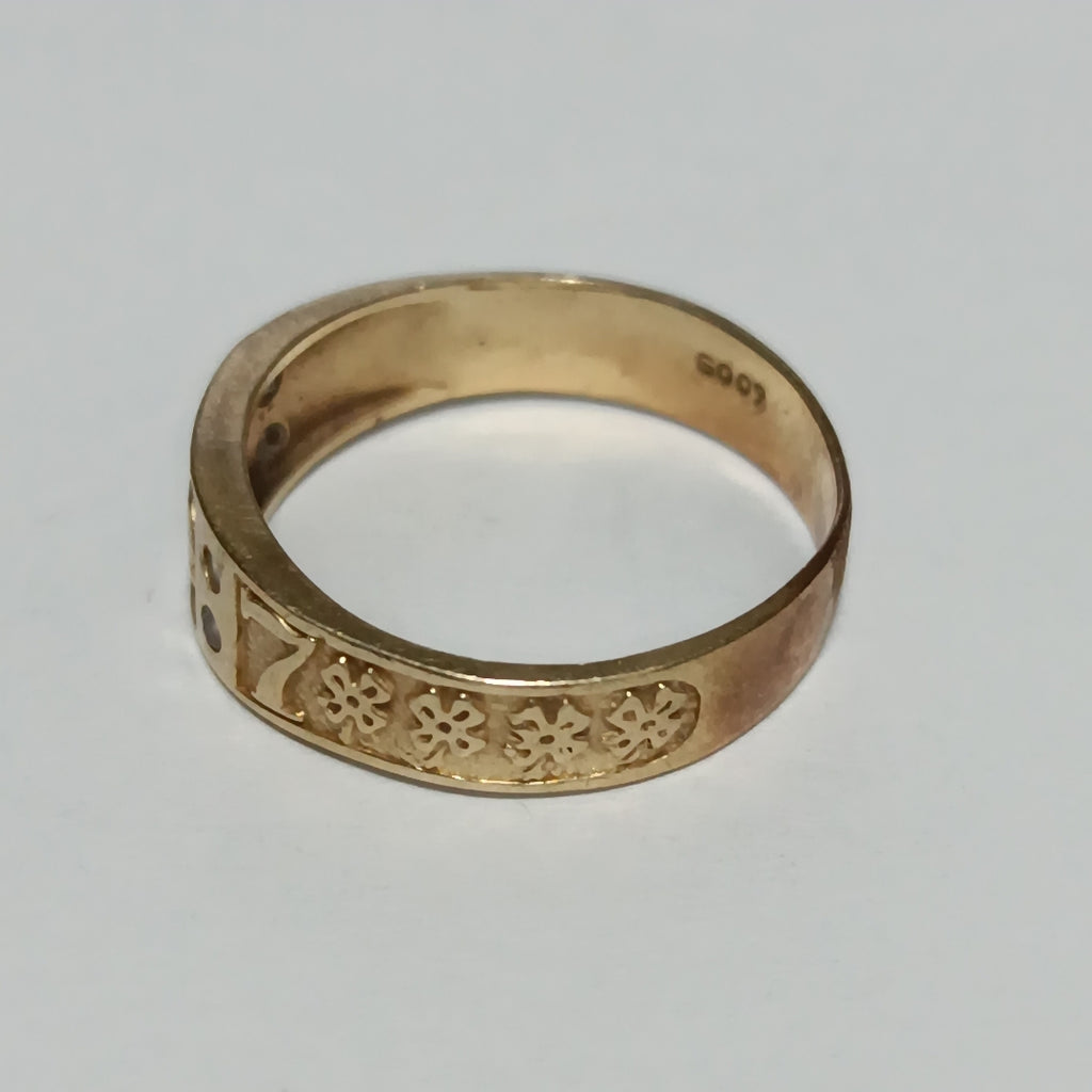 ANILLO ORO 10 K 2,50 GRMS (SEMINUEVO)