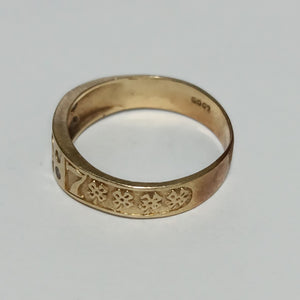 ANILLO ORO 10 K 2,50 GRMS (SEMINUEVO)