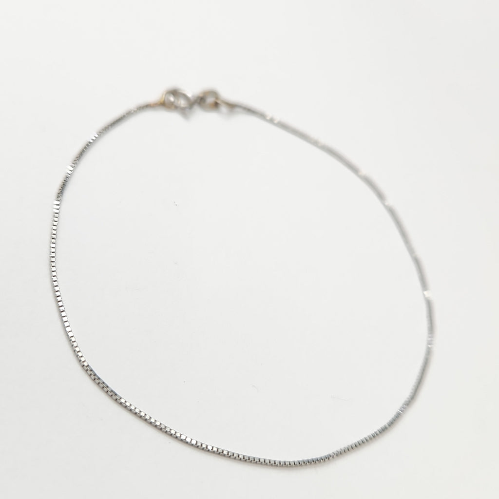PULSERA ORO, ORO BLANCO 14 K 0.5 GRMS (SEMINUEVO)