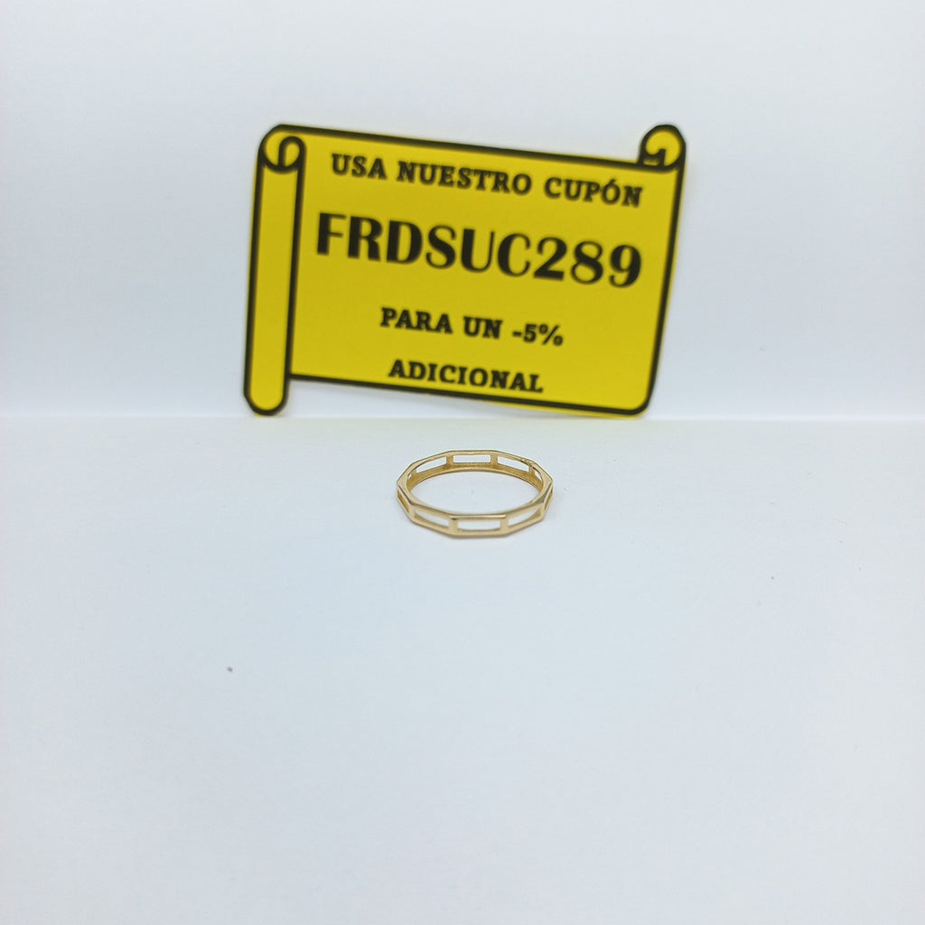 ANILLOS DAMA ORO 14K 0.8 (NUEVO)
