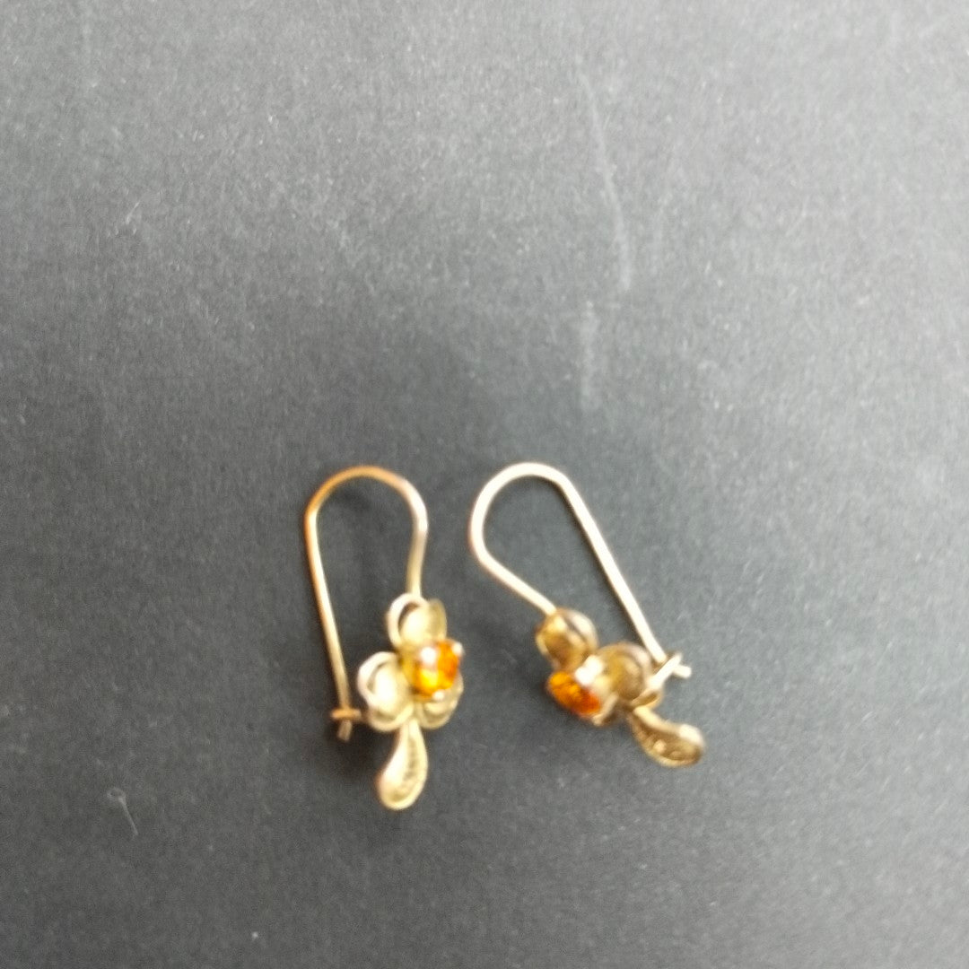 ARETES PAR ORO 8 K 1 GRMS (SEMINUEVO)