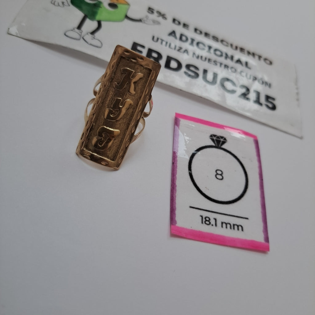 ANILLITO ORO 8 K 4.7 GRMS (SEMINUEVO)