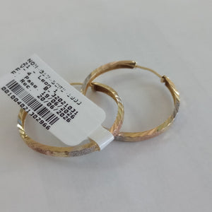 ARRACADAS PAR ORO 14 K 2 GRMS (SEMINUEVO)