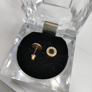 BROQUELES PAR ORO 14 K 1.6 GRMS (SEMINUEVO)