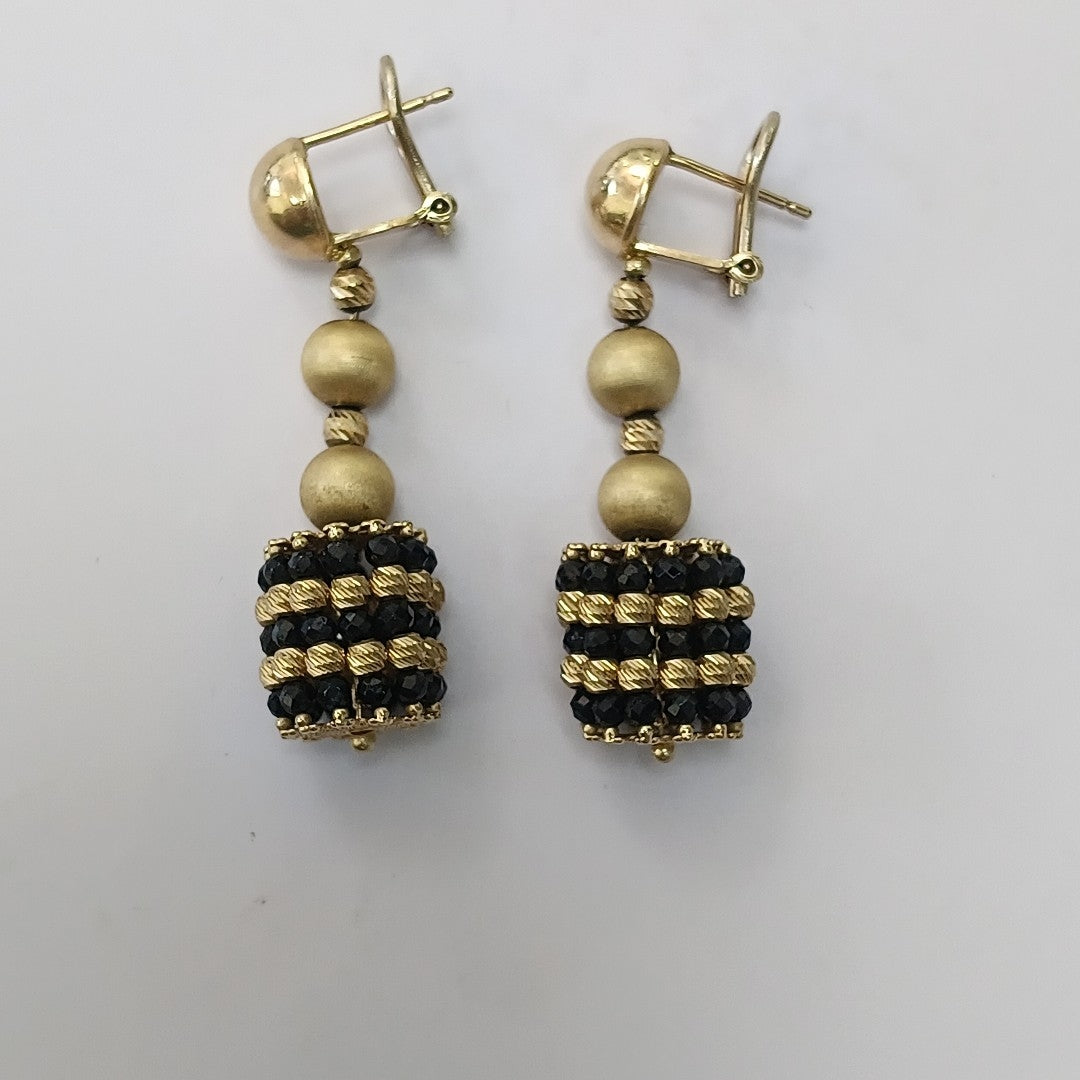ARETES PAR ORO 14 K 7.7 GRMS (SEMINUEVO)