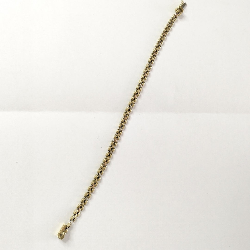 PULSERA ORO, ORO COMBINADO 14 K 5.7 GRMS (SEMINUEVO)