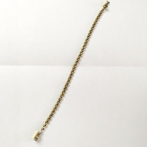 PULSERA ORO, ORO COMBINADO 14 K 5.7 GRMS (SEMINUEVO)