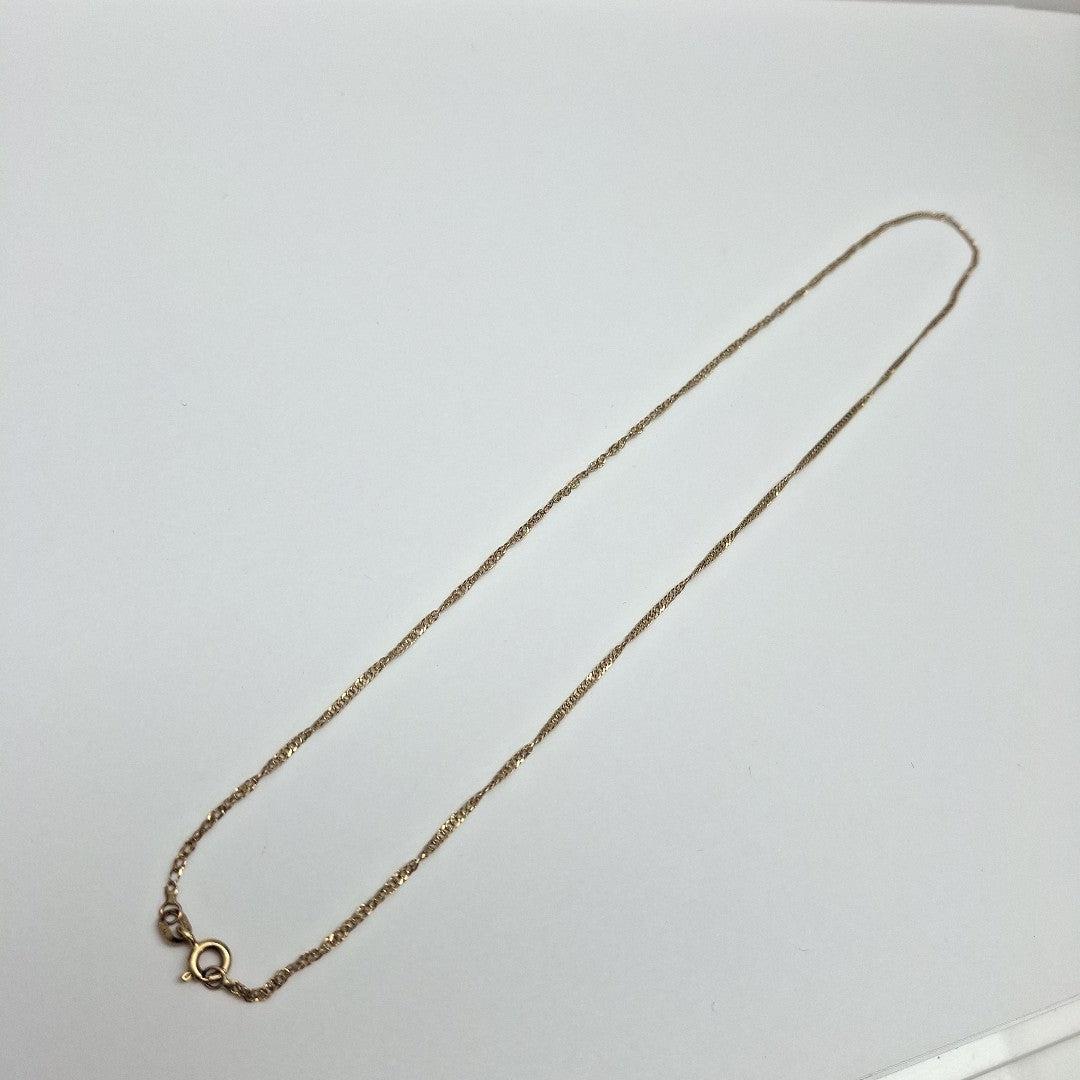 CADENA ORO 10 K 0,70 GRMS (SEMINUEVO)