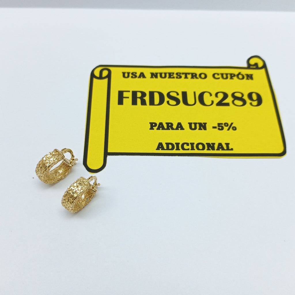 ARRACADAS ORO 14K 2.2 (NUEVO)