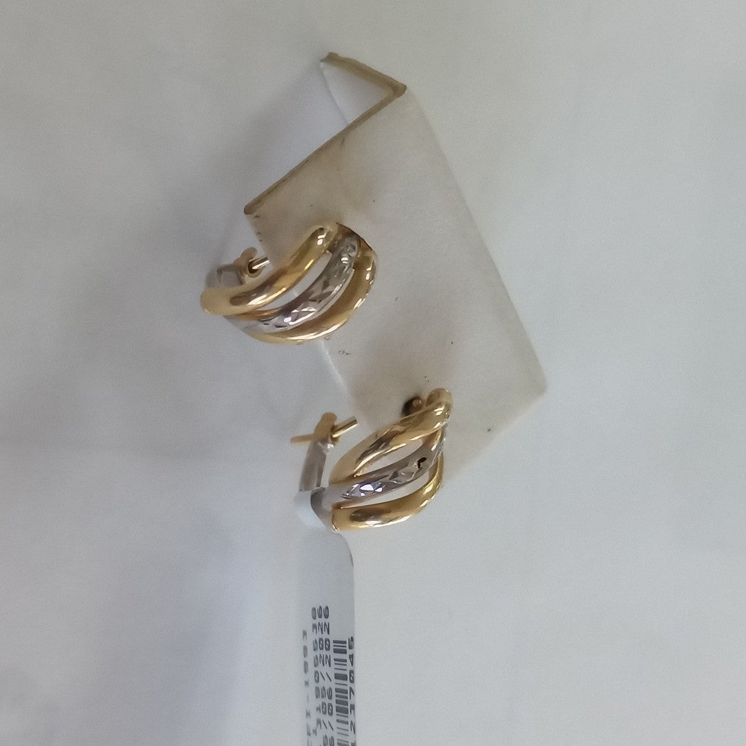 ARETES PAR ORO 14 K 1.5 GRMS (SEMINUEVO)