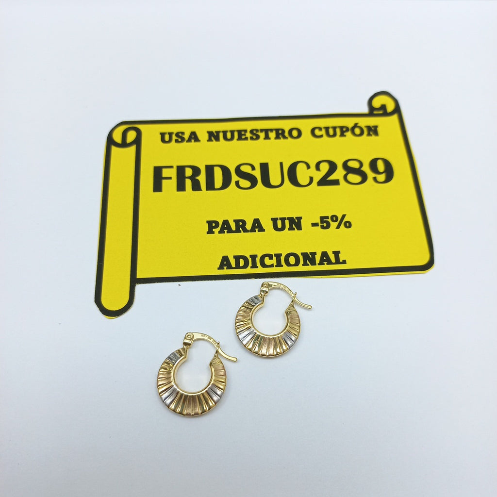 ARRACADAS ORO 14K 1.7 (NUEVO)