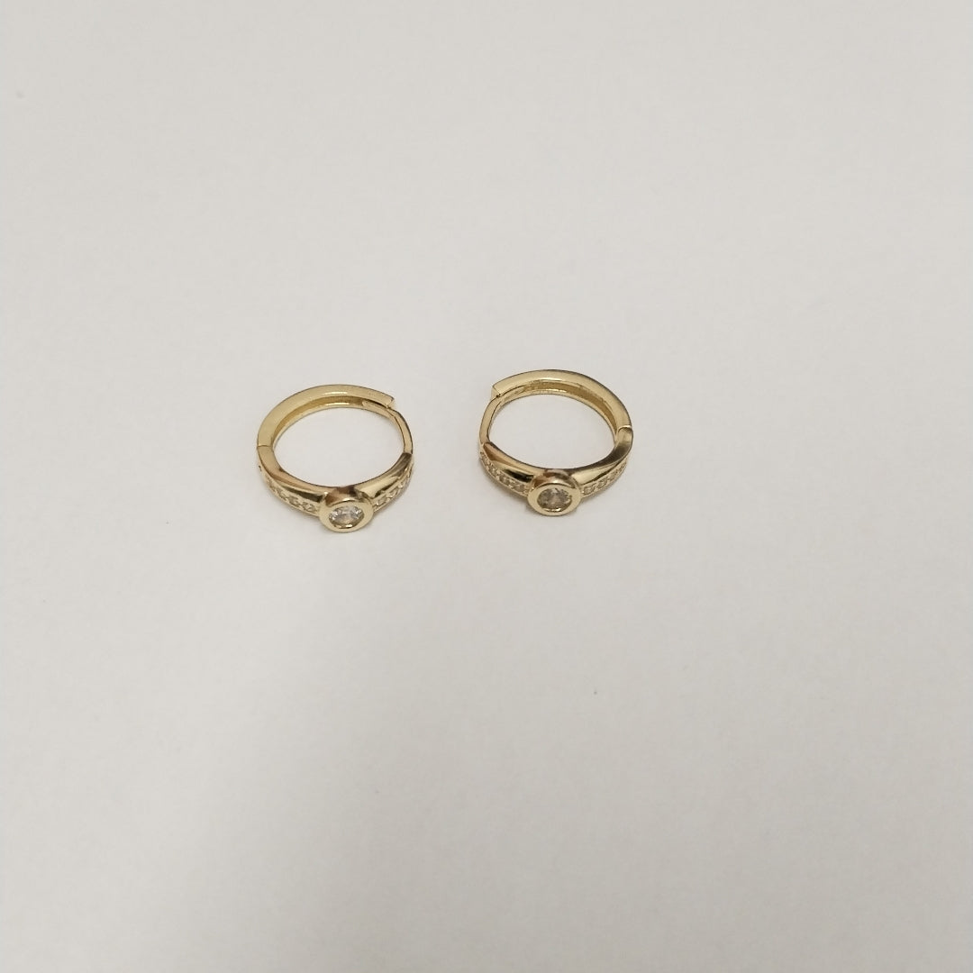ARRACADAS PAR ORO 14 K 2.3 GRMS (SEMINUEVO)