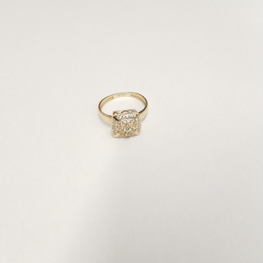 ANILLITO, ARRACADAS PAR ORO 14 K 2.1 GRMS (SEMINUEVO)