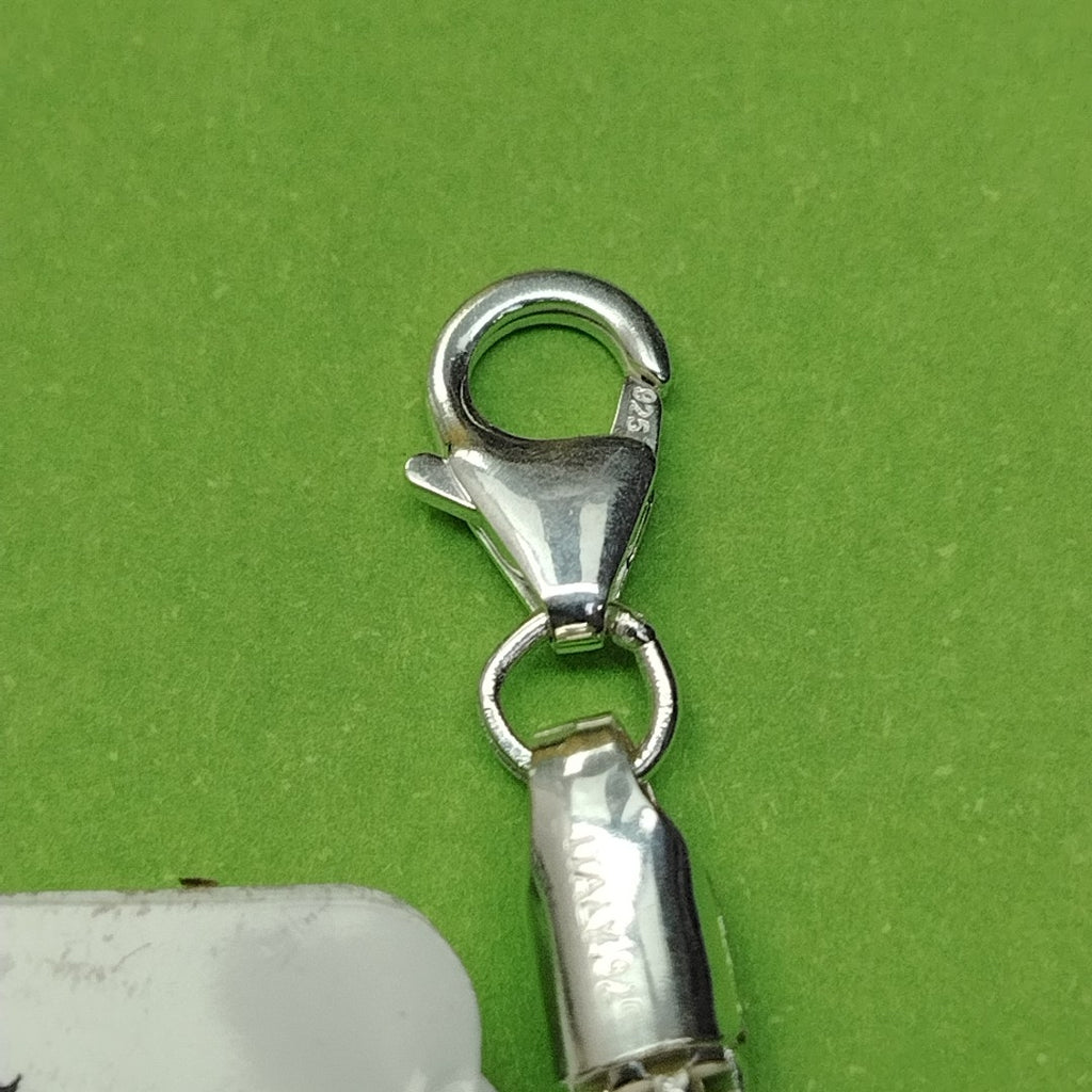 PULSERA TEJIDO ESPECIAL PLATA .925 18 CM 4.8 GR (NUEVO)