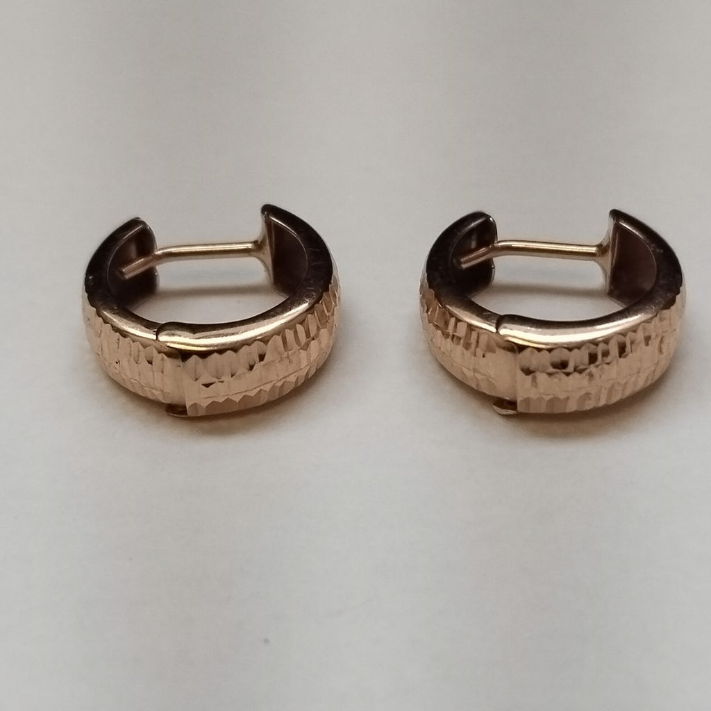 ARRACADAS PAR ORO 14 K 1.2 GRMS (SEMINUEVO)