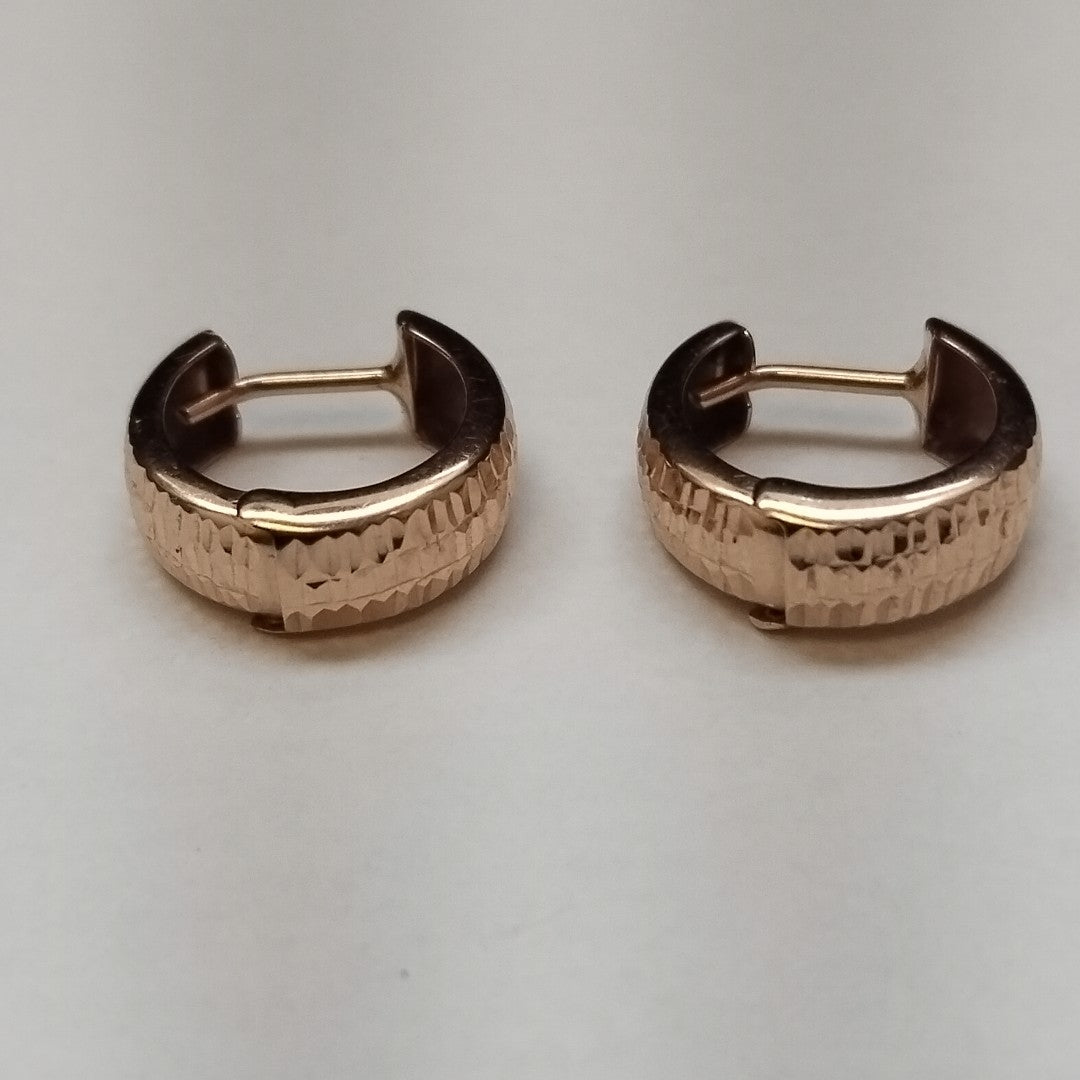 ARRACADAS PAR ORO 14 K 1.2 GRMS (SEMINUEVO)