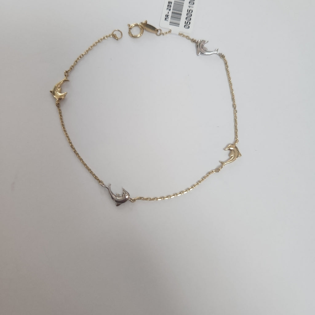 PULSERAS DAMA ORO 14K 1.5 (NUEVO)