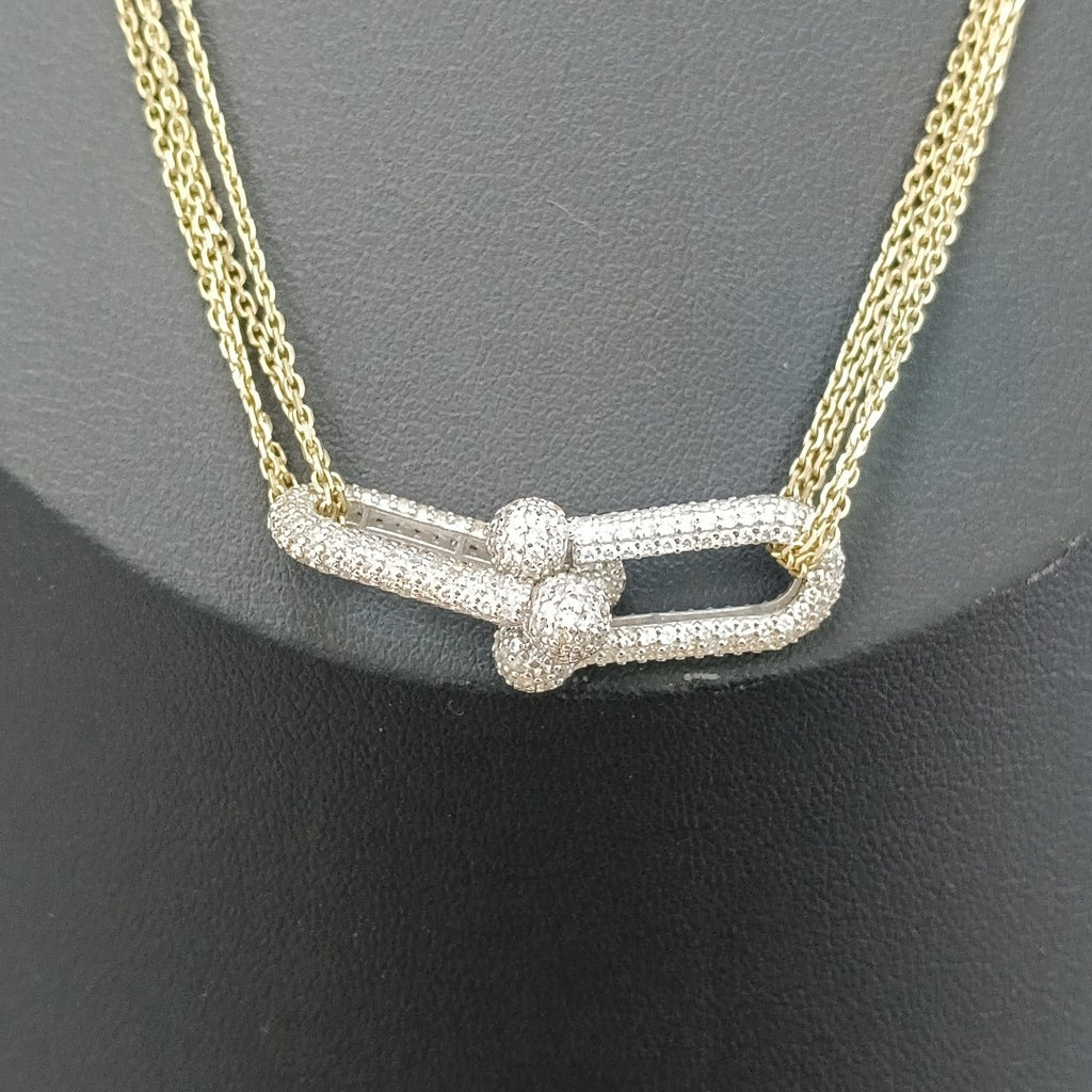 GARGANTILLA ORO 14 K 13.9 GRMS (SEMINUEVO)