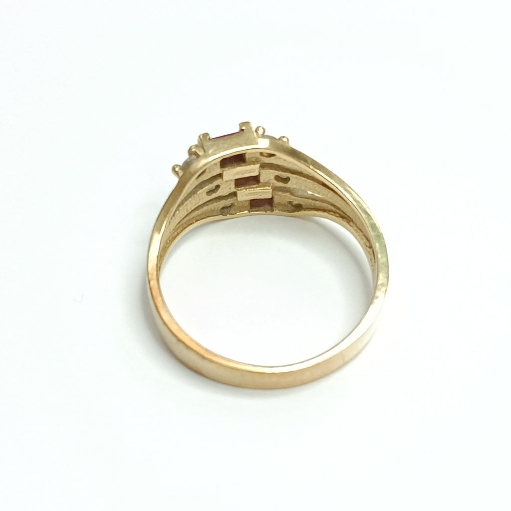 ANILLO ORO 14 K 4 GRMS (SEMINUEVO)
