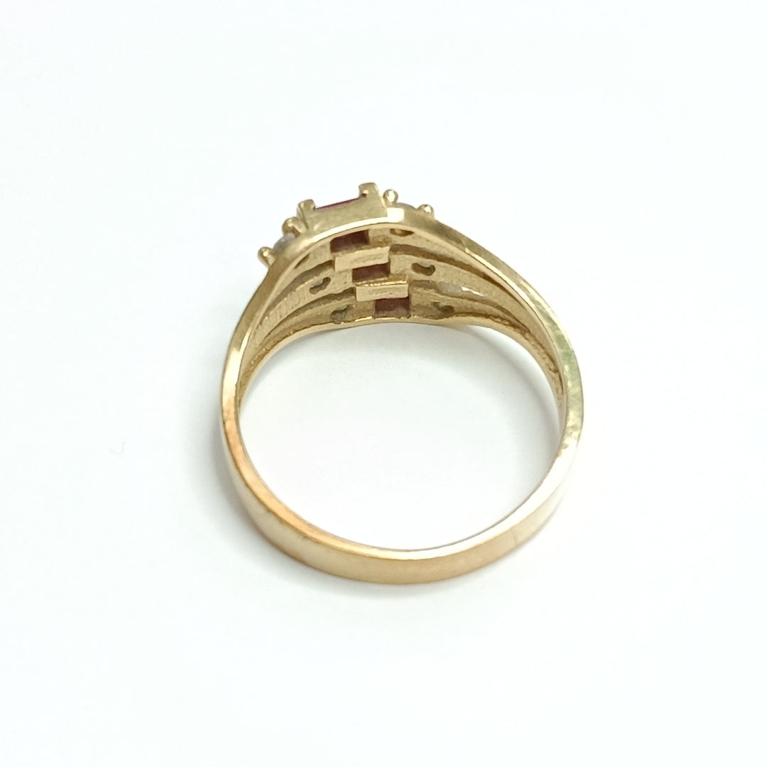 ANILLO ORO 14 K 4 GRMS (SEMINUEVO)