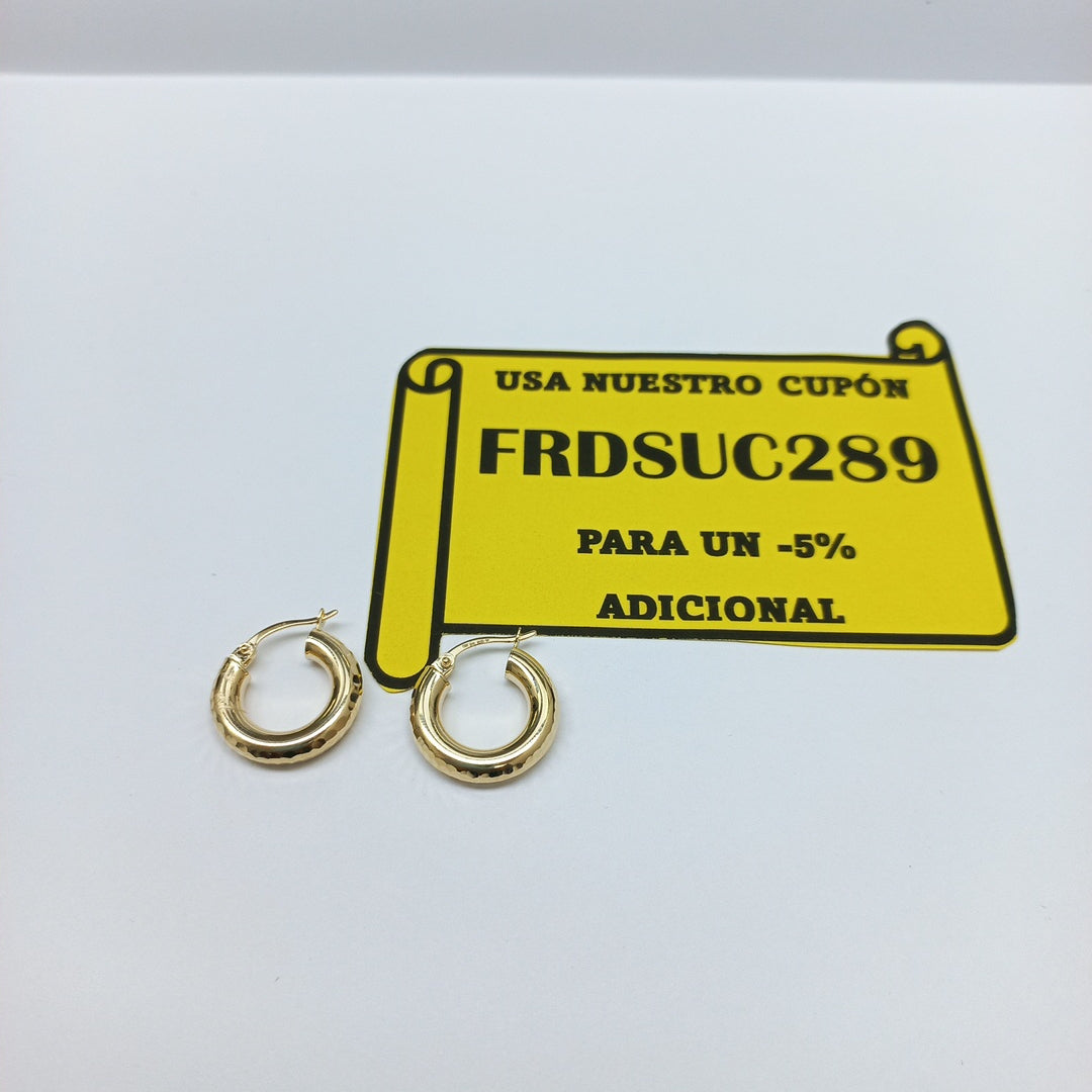 ARRACADAS ORO 14K 2 (NUEVO)
