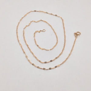 CADENA ORO 14 K 0.9 GRMS (SEMINUEVO)