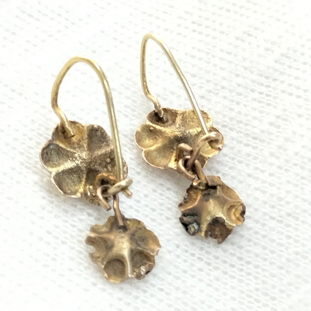ARETES PAR ORO 10 K 2.8 GRMS (SEMINUEVO)