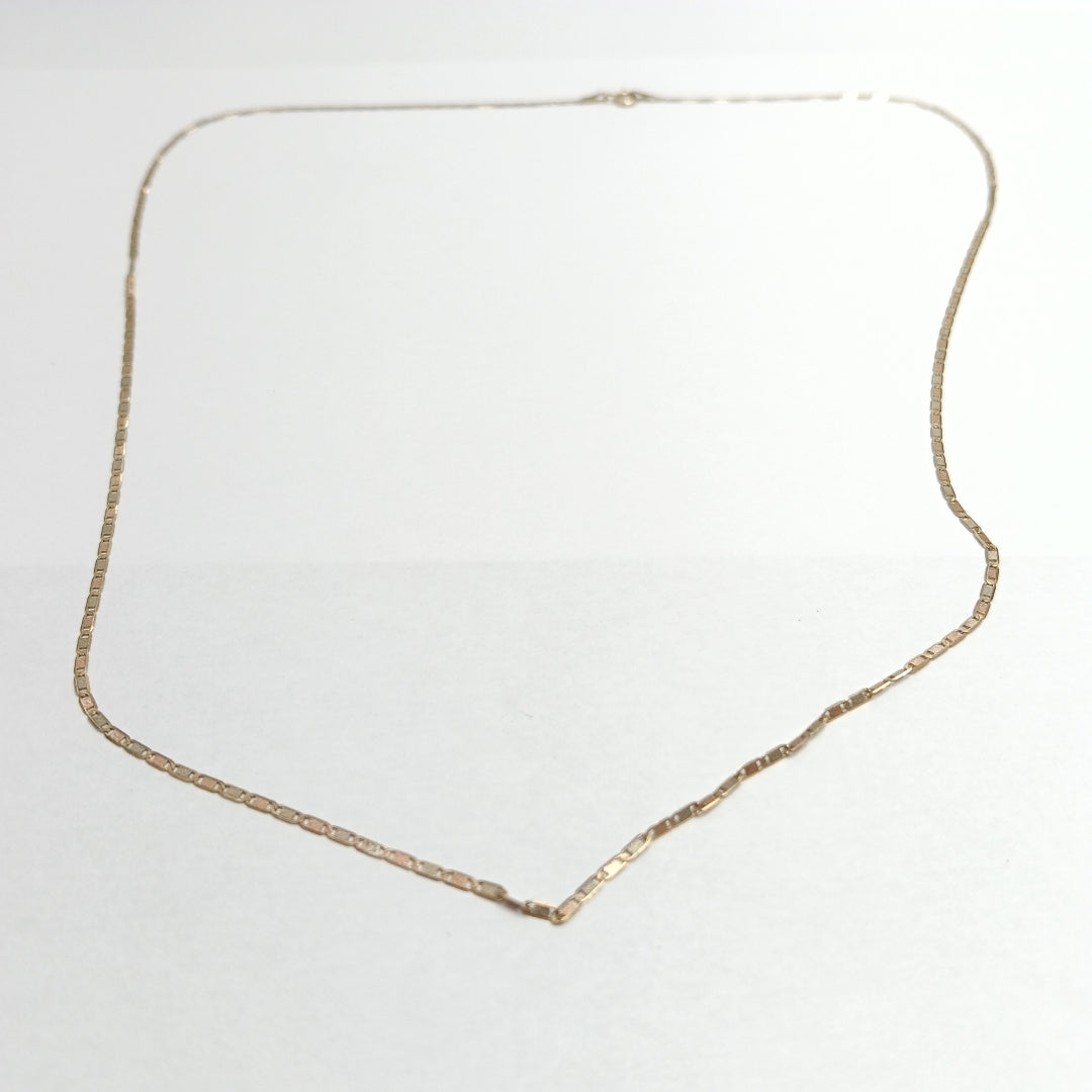 CADENA ORO,ORO COMBINADO 10 K 1,50 GRMS (SEMINUEVO)
