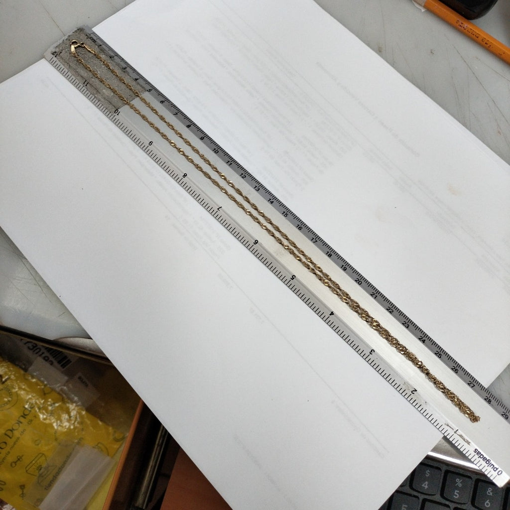 CADENA ORO 10 K 3.8 GRMS (SEMINUEVO)