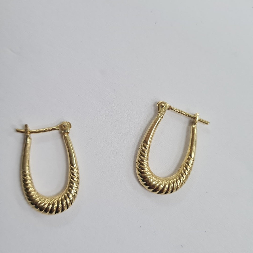 ARRACADAS PAR ORO 14 K 2.2 GRMS (SEMINUEVO)