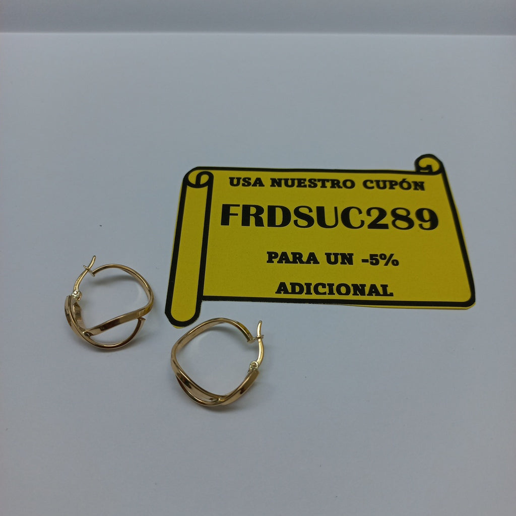 ARRACADAS ORO 14K 2 (NUEVO)