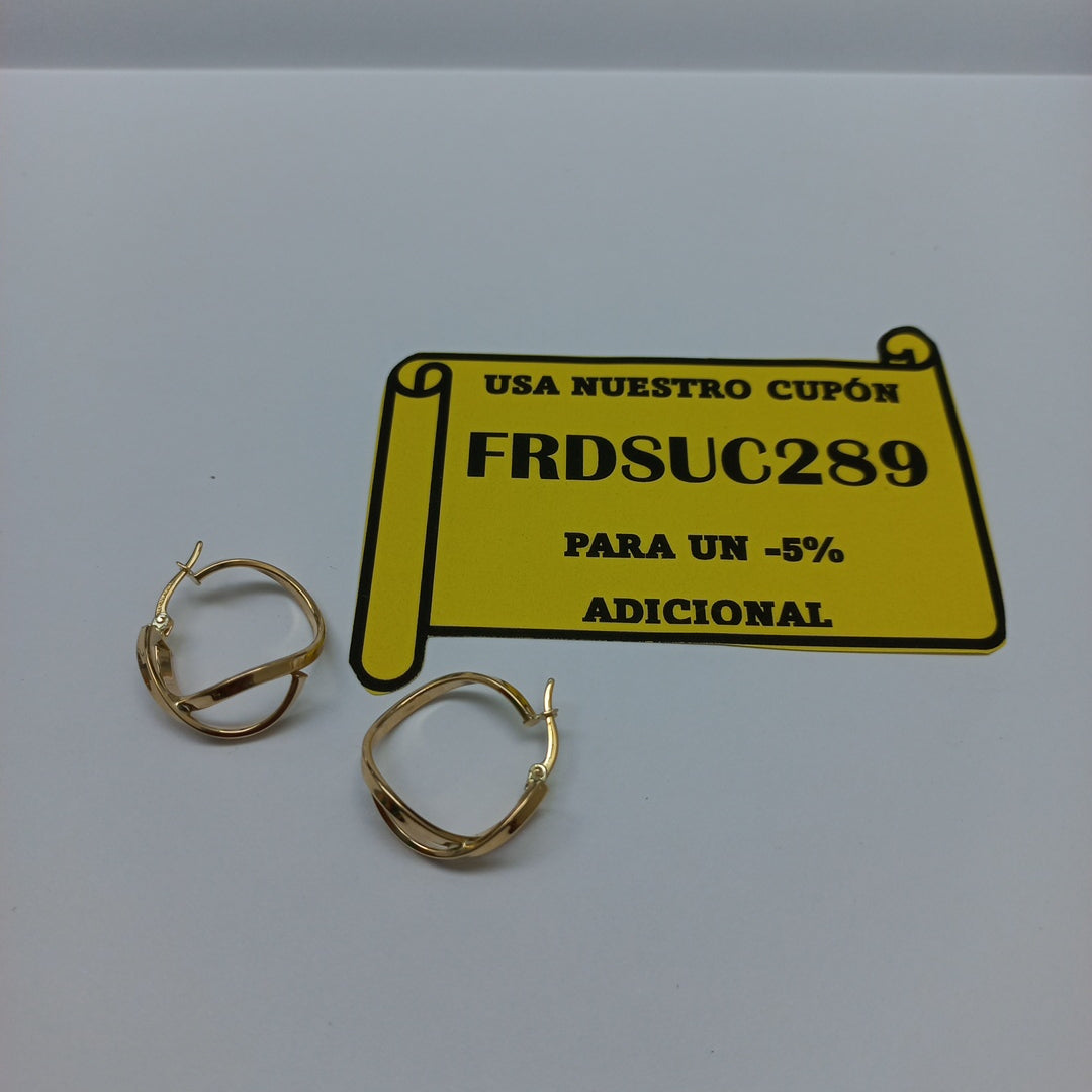 ARRACADAS ORO 14K 2 (NUEVO)