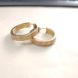 ARRACADAS PAR ORO 14 K 6,70 GRMS (SEMINUEVO)