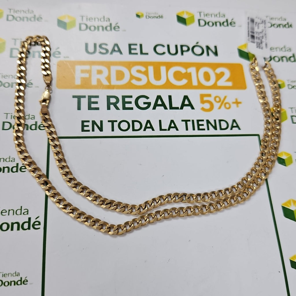 CADENA ORO 14 K 10.4 GRMS (SEMINUEVO)