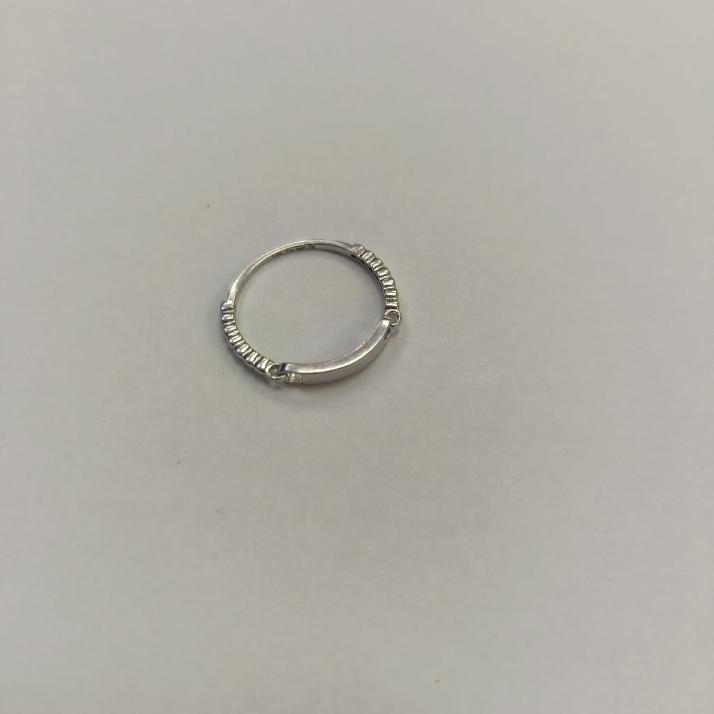 ANILLITO ORO BLANCO 14 K 1 GRMS (SEMINUEVO)