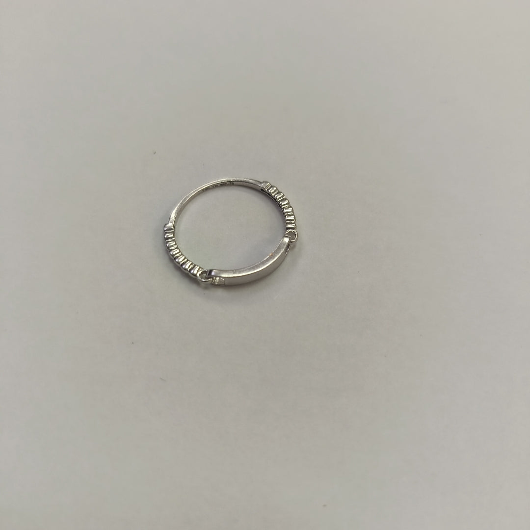 ANILLITO ORO BLANCO 14 K 1 GRMS (SEMINUEVO)