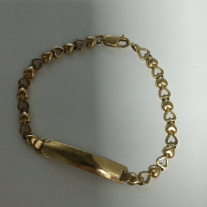 ESCLAVA ORO 14 K 4.4 GRMS (SEMINUEVO)