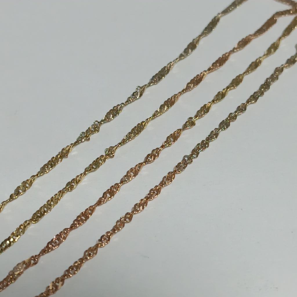 CADENA ORO 14 K 1.5 GRMS (SEMINUEVO)