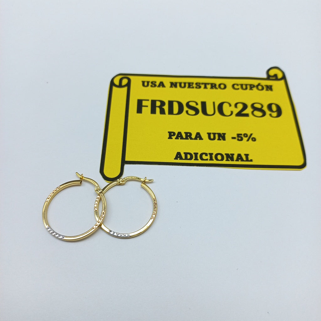 ARRACADAS ORO 14K 1.4 (NUEVO)