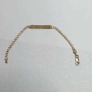 ESCLAVA ORO 10 K 3.6 GRMS (SEMINUEVO)