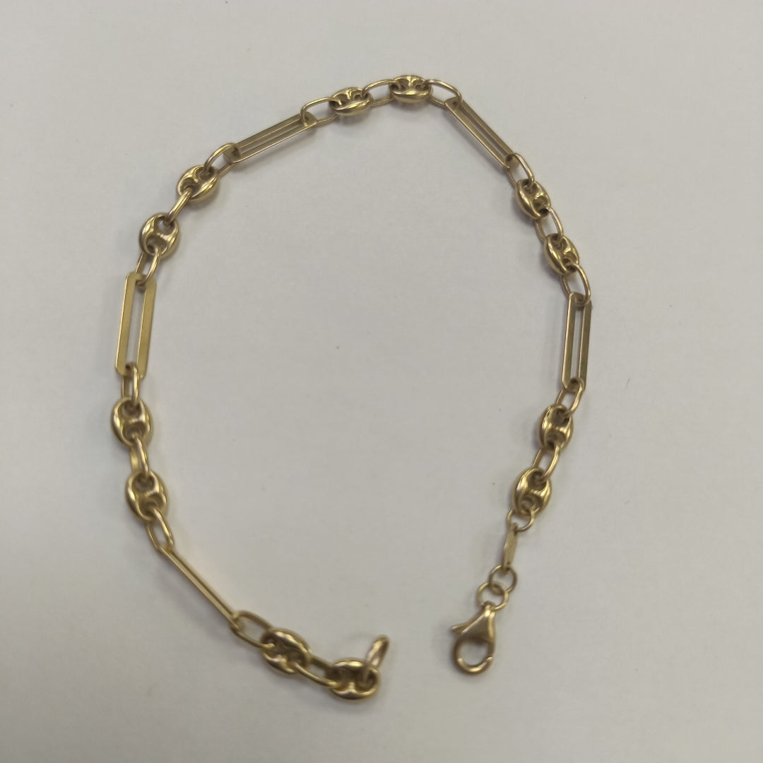 PULSERA ORO 14 K 4.4 GRMS (SEMINUEVO)