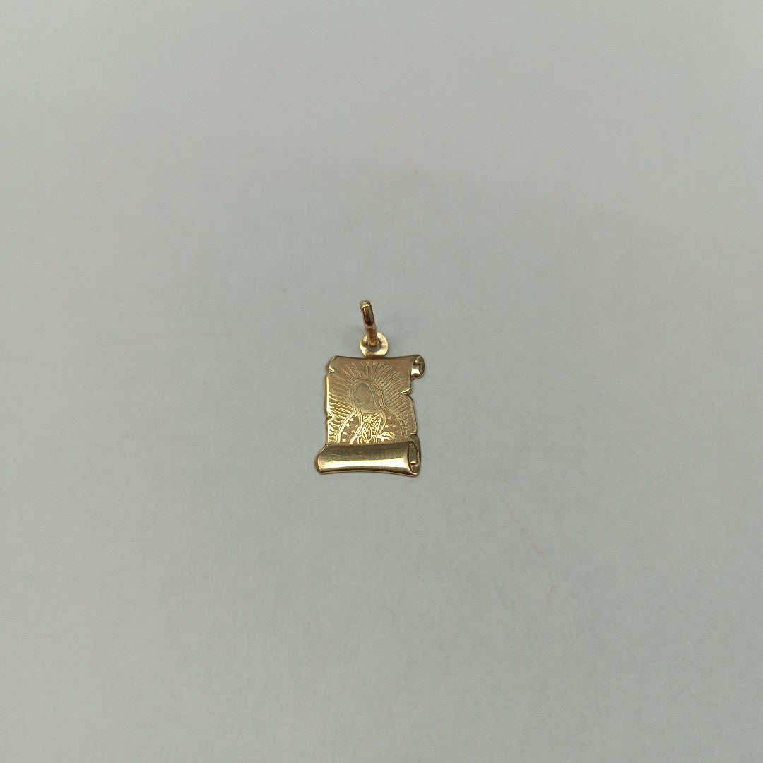 MEDALLA RELIGIOSA ORO 14 K 1 GRMS (SEMINUEVO)