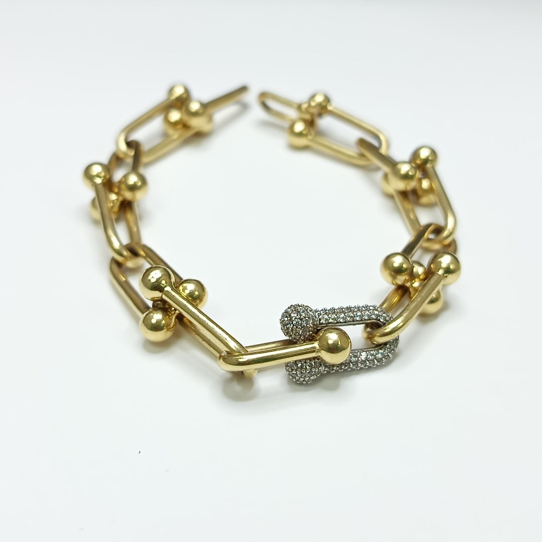 PULSERA ORO 14 K 12.7 GRMS (SEMINUEVO)