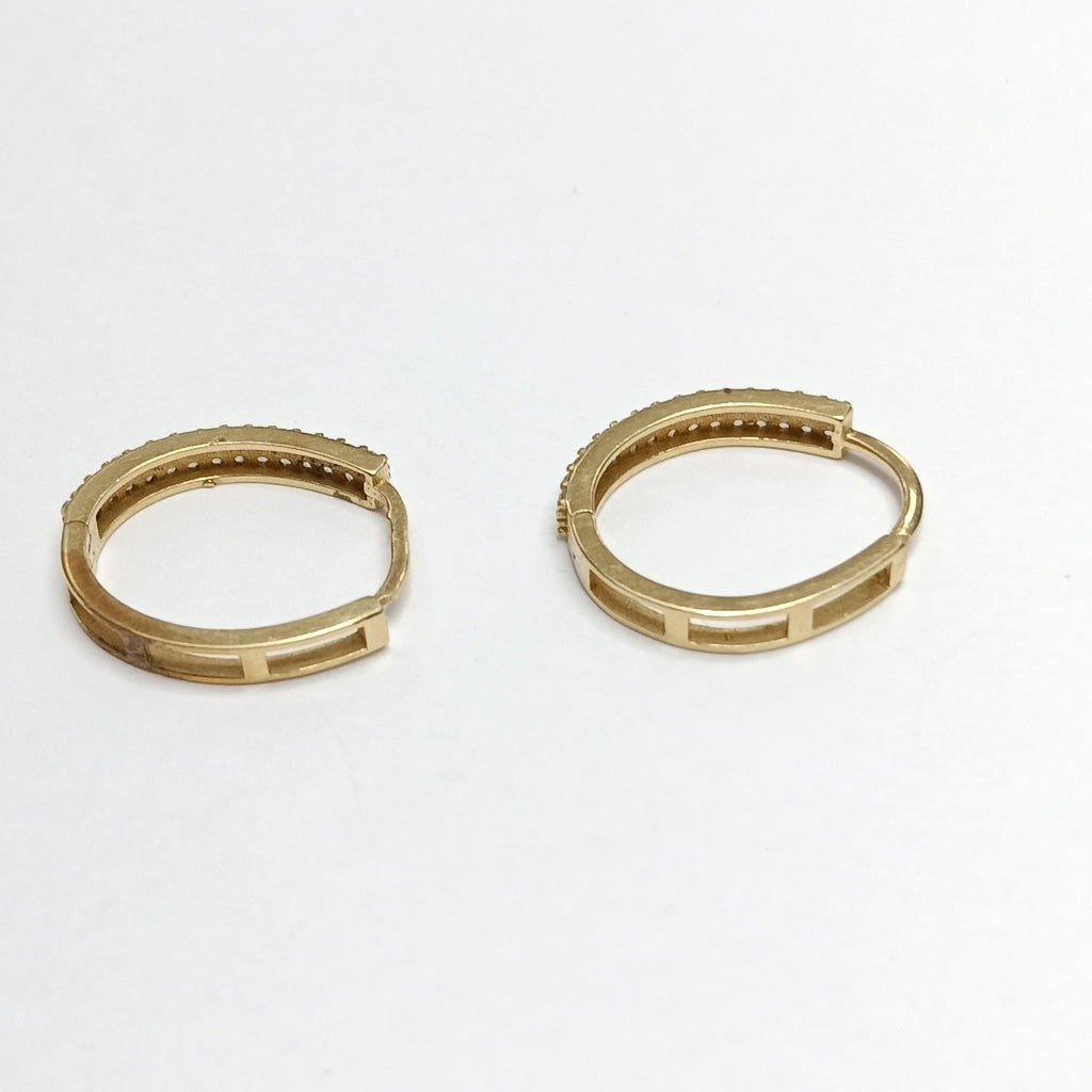 ARRACADAS PAR ORO 14 K 1,80 GRMS (SEMINUEVO)